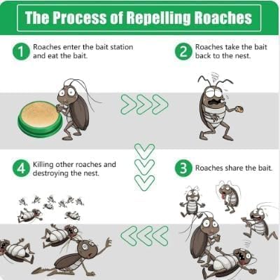 Cockroach repellent gel | Fast and active Pest control
