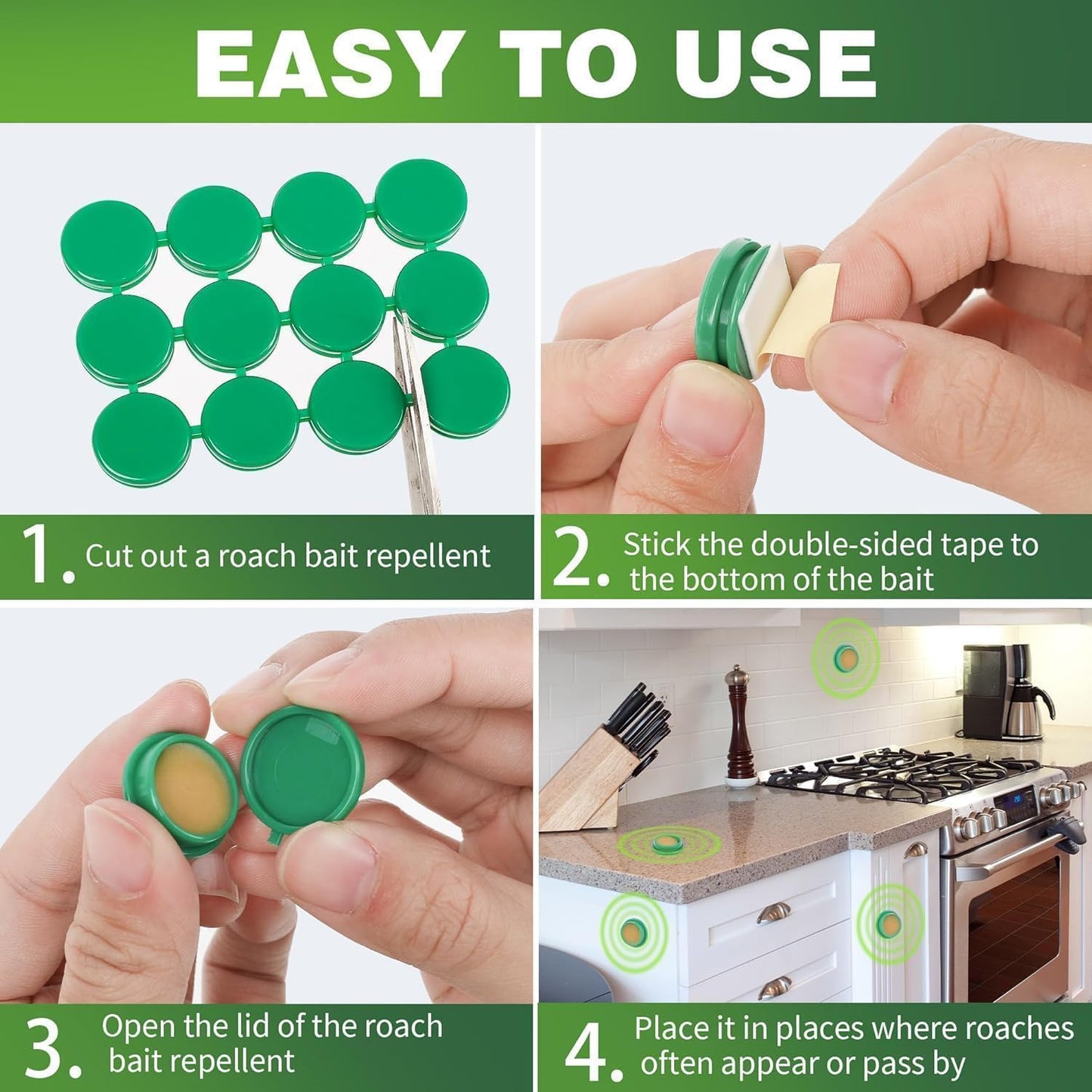 Cockroach repellent gel | Fast and active Pest control