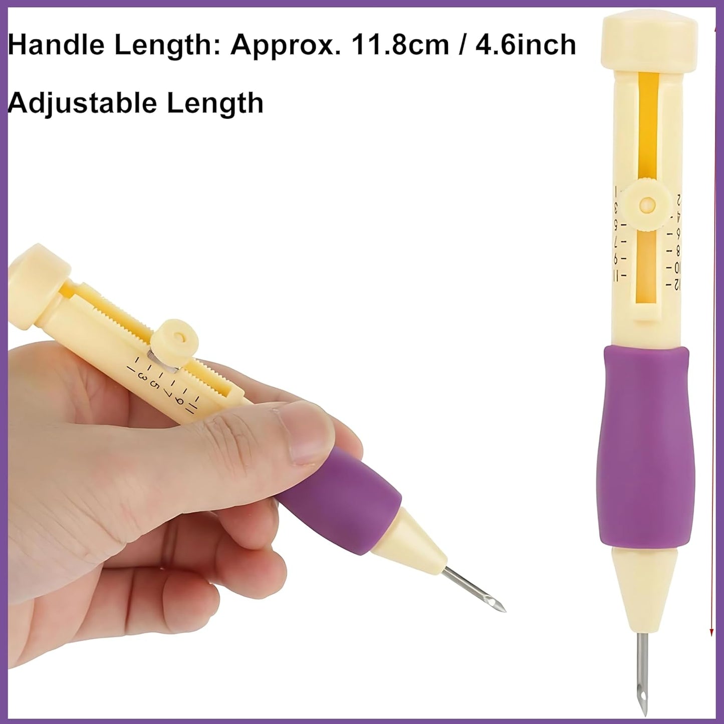 Easy Threading Tool for Punch Needle Embroidery