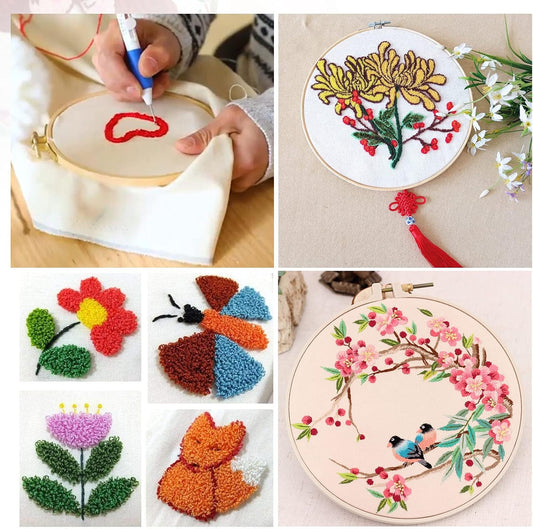 Easy Threading Tool for Punch Needle Embroidery