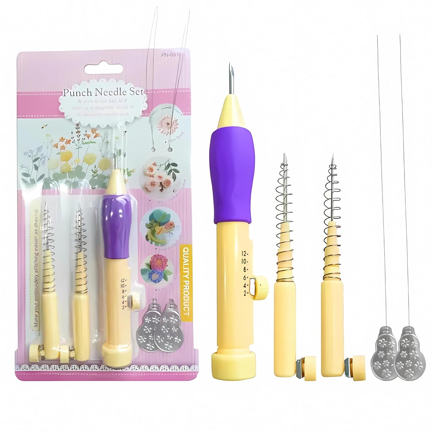 Easy Threading Tool for Punch Needle Embroidery