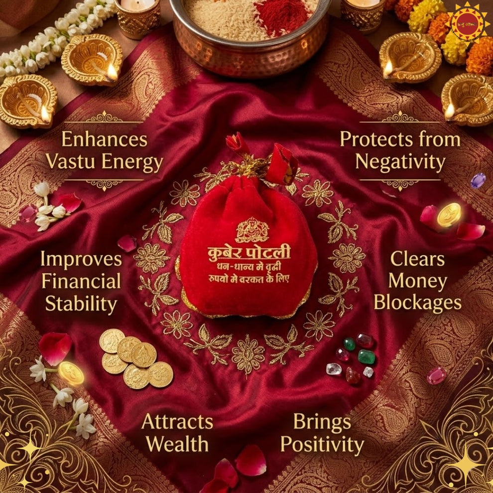 Siddh Kuber Potli for Home, Shop, Business, Factory, Money Growth, Business Growth, Prosperity and Financial Success (House & Business)